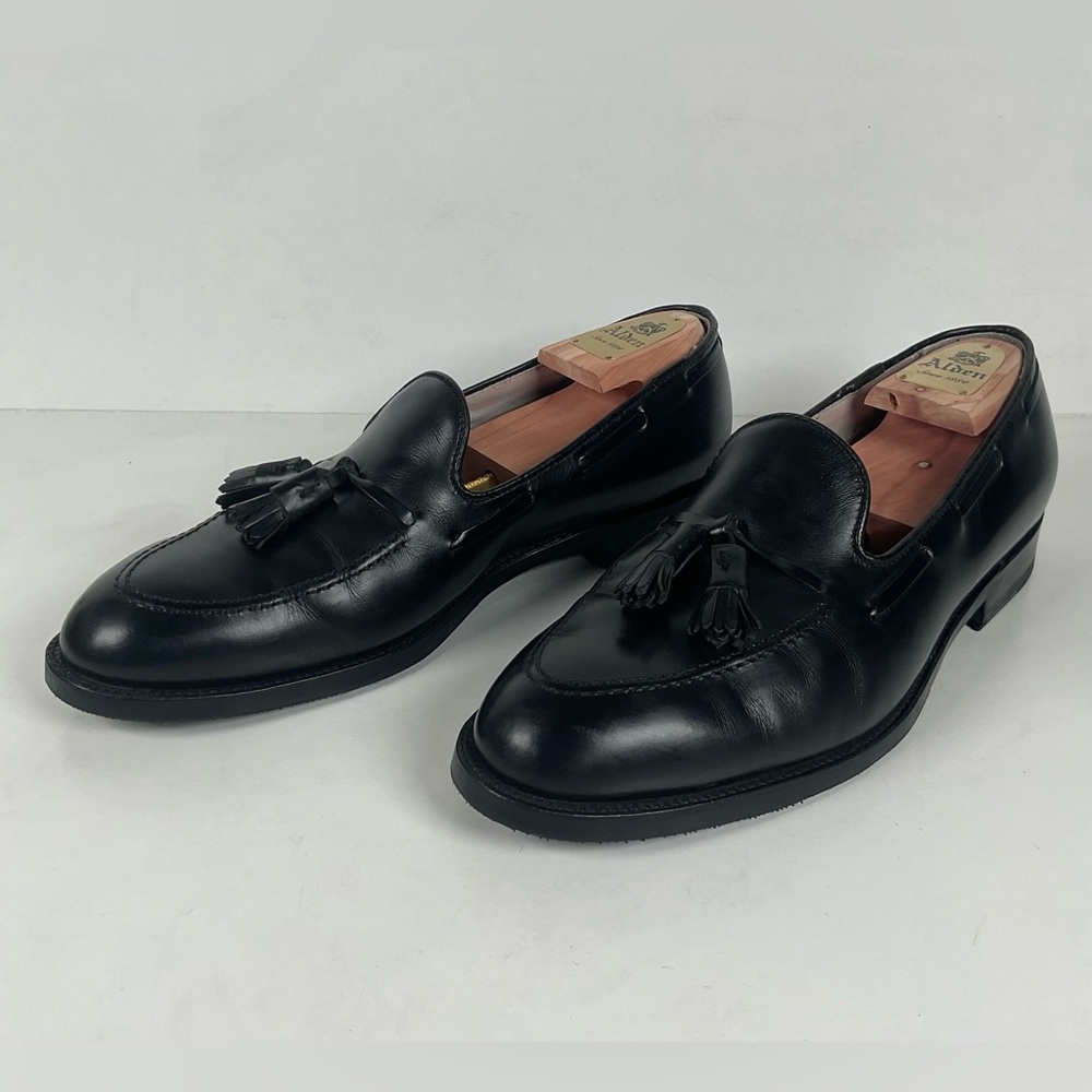 Alden 660 | Tassel Loafer | Black Calfskin | Men’s 10.5 D